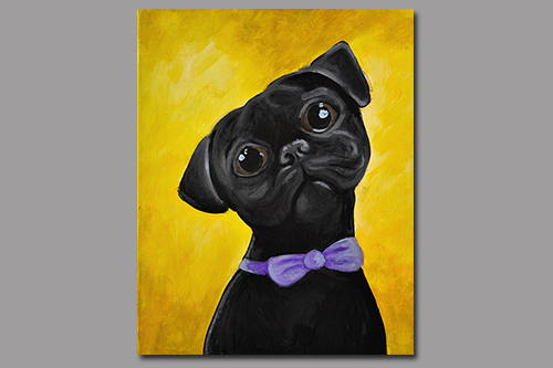 Paint Your Pet UWS Beginner Painting Classes NYC CourseHorse The